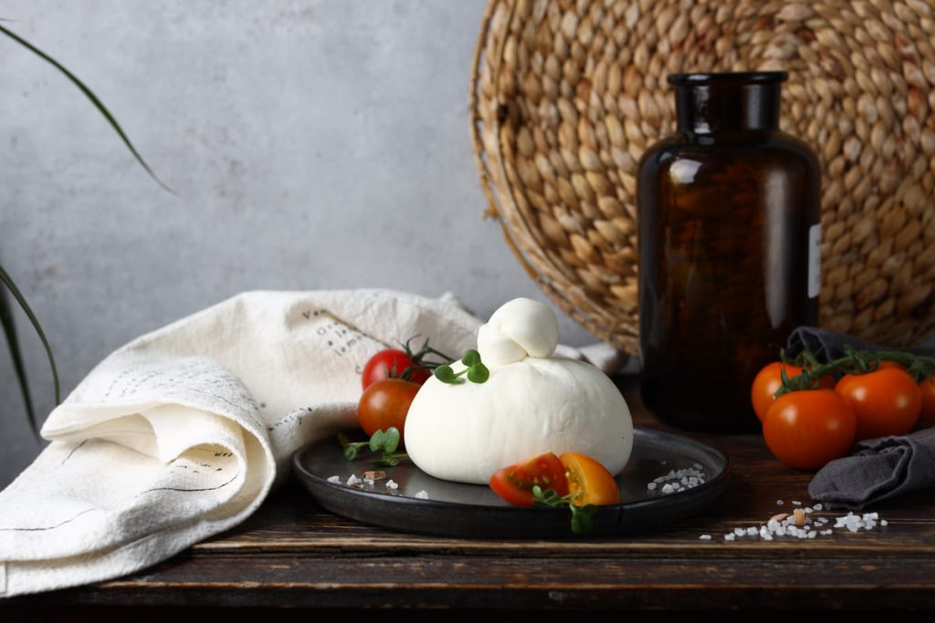 identificar burrata queso