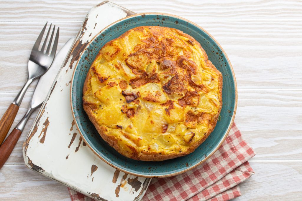 tortilla patatas cebolla